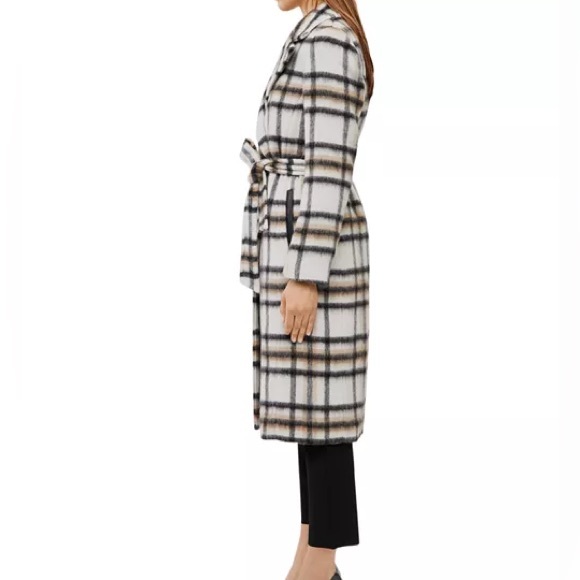 Mackage
Sienna Plaid Belted Wool Blend Coat - Picture 14 of 16